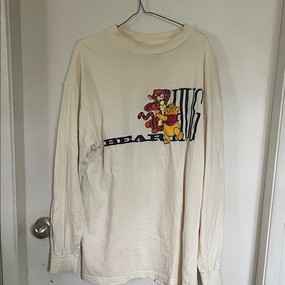 Disney Cream Shirt with Mickey Graphic